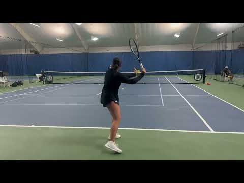 Samantha Abir Class of 2025 College Tennis Recruiting Video