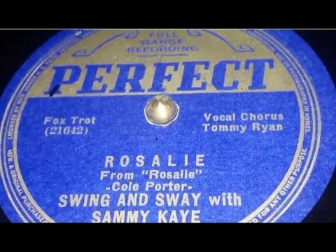 Sammy Kaye & His Orchestra - Rosalie (1937)