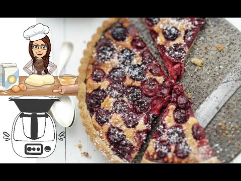 Tarte amandine à la cerise🍒🥧 - Thermomix