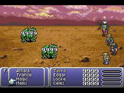 Final Fantasy VI Summons (GBA) - Bahamut