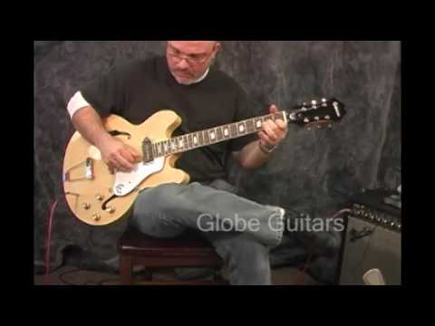 Epiphone Casino demo by our tamed gutiarist