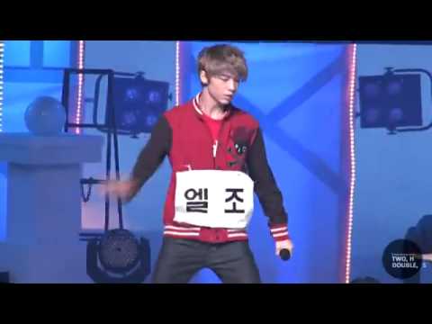 Fancam 120106 TEEN TOP 틴탑 L Joe   CARZY @ Music Bank Rehearsal