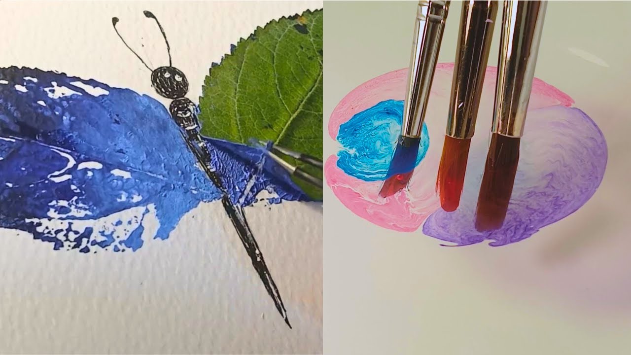 5  Painting Ideas for Beginners || Creative Painting Ideas You’ll Love to Try || Painting