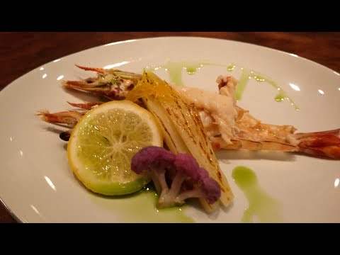 $300 Teppanyaki Course meal Seafood in Tokyo - 4K