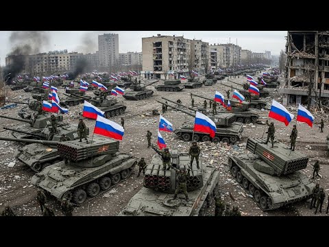 Ukrainian Special Forces from Azov Detects Russian Motorcycle Convoy and TOC-1A