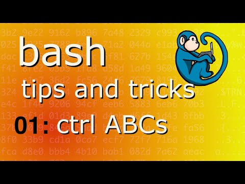 Tips and Tricks - 01 - Linux Command Line keyboard shortcuts with control keys