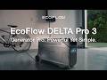 EcoFlow Power Station DELTA Pro 3 4096 Wh EcoFlow Power Station DELTA Pro 3 4096 Wh