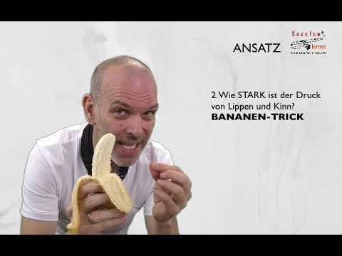 Der perfekte Ansatz für das Saxophon