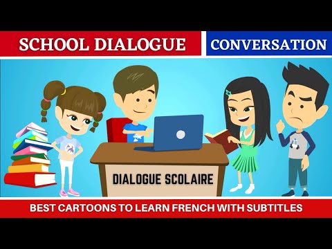 Daily French Conversation in School | Conversation quotidienne à l'école