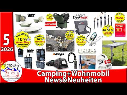 Camping und Wohnmobil News&Neuheiten 5/2026