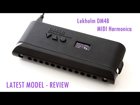 Lekholm DM48  - SWEDISH MIDI HARMONICA - Demo and Review by Brendan Power