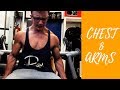 14 YEAR OLD BODYBUILDER TRAINING ARMS & CHEST | GROWING...