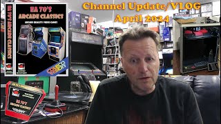 Channel Update - April 2024 - Other Pickups, Birthday, 3D Printing, EA 70's Arcade Classics Released