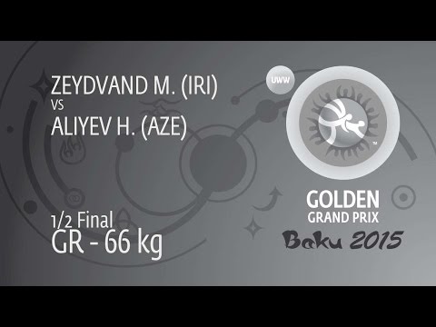 1/2 GR - 66 kg: M. ZEYDVAND (IRI) df. H. ALIYEV (AZE) by TF, 8-0