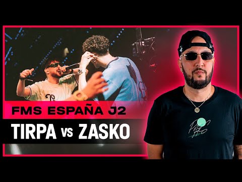 🤯 ZASKO ES ÚNICO Y MUESTRA SU MAGIA | TIRPA VS ZASKO EN FMS ESPAÑA J2 2023