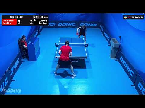 13:40 Oleksandr Ivashkin - Anatolii Levshyn 23.07.2023 TT Euro.Cup Ukraine Star. Table 4