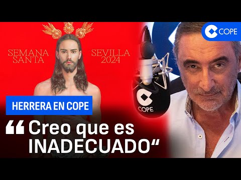Carlos Herrera habla claro del controvertido cartel de la Semana Santa de Sevilla: "Dicho queda"