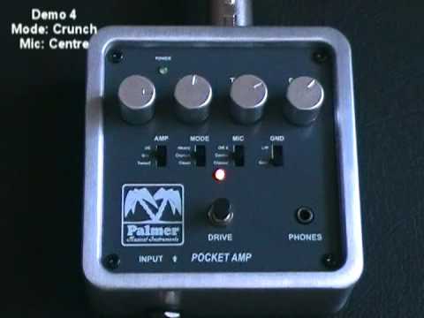 Palmer Pocket Amp - British Amp demo