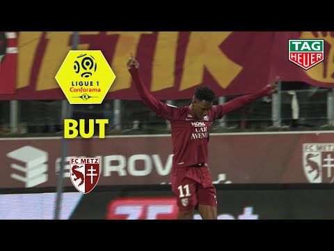 But Opa NGUETTE (44') / FC Metz - AS Saint-Etienne (3-1)  (FCM-ASSE)/ 2019-20
