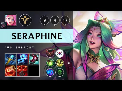 Seraphine Support vs Pyke - KR Grandmaster Patch 25.14