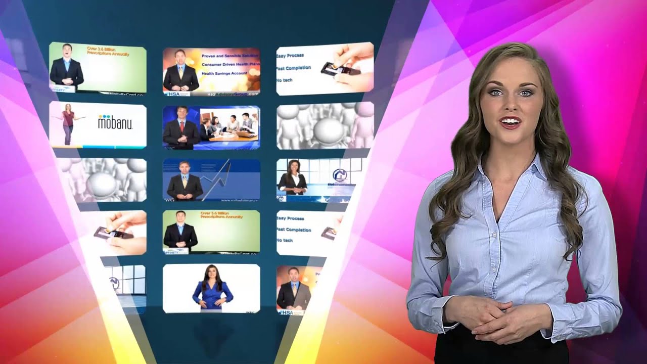 Custom Video Presentation Example - 'Shifting Hues' 