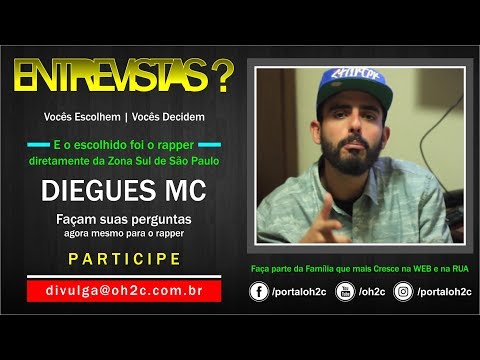 Chamada Rapper Diegues MC - Projeto "Vocês Escolhem, Vocês Decidem"