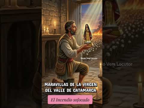 𝙈𝘼𝙍𝘼𝙑𝙄𝙇𝙇𝘼𝙎 𝘿𝙀 𝙇𝘼 𝙑𝙄𝙍𝙂𝙀𝙉 𝘿𝙀𝙇 𝙑𝘼𝙇𝙇𝙀 𝘿𝙀 𝘾𝘼𝙏𝘼𝙈𝘼𝙍𝘾𝘼: EL MILAGRO DEL INCENDIO SOFOCADO#VirgendelValle