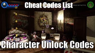 LEGO MARVEL Super Heroes 2 All 23 Cheat Codes - Character Unlock Cheat Code List