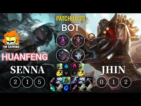 SN huanfeng Senna vs Jhin Bot - KR Patch 10.23