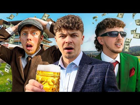 AB gets drunk & gambles £10,000 at the races!