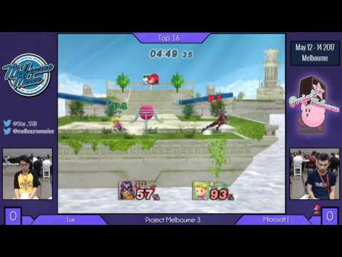Project Melbourne 3 - Cunchy (C. Falcon) vs. Jamwa (Lucas, Squirtle) Project M Winners R1