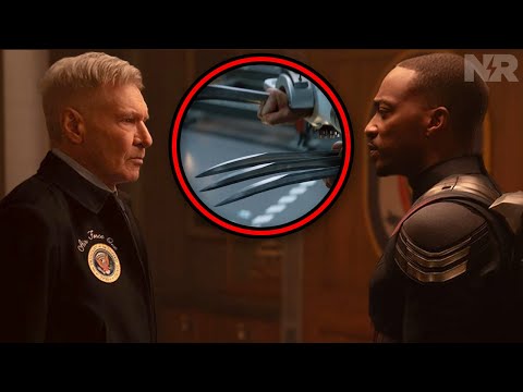 CAPTAIN AMERICA BRAVE NEW WORLD TRAILER FOOTAGE BREAKDOWN! Adamantium War?