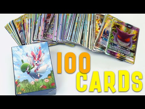 Opening 100 Pokemon Cards GX Tag Team Box from Aliexpress