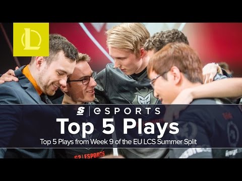 Top 5 Plays from Week 9 of the EU LCS Summer Split