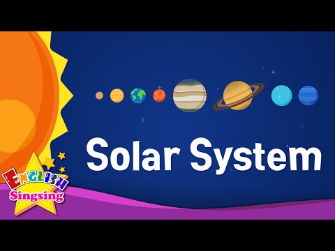 Solar System - Planets - English for kids