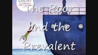 The Poor and the Prevelant - Emery + Lyrics