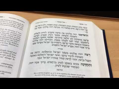 Chazan Nathan Gluck - Nusach Chol Hamoed Succos Musaph part 3