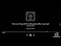 The Lion King 2019 The Confession Of Scar Lithuanian Blu Ray Audio File