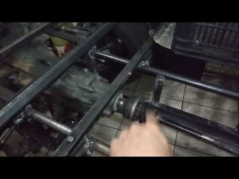 Fase 26 Explicando como funciona 4x4 com as 2 caixas AP e escape pelo meio da balança! #minijipe