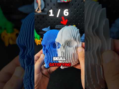 TOP 6 Satisfying 3D Printed Fidget Toys in 60 Seconds #3dprinting #satisfying #stressrelief