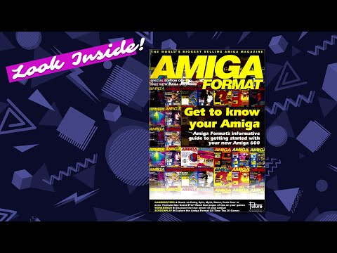 Look inside Amiga Format Magazine
