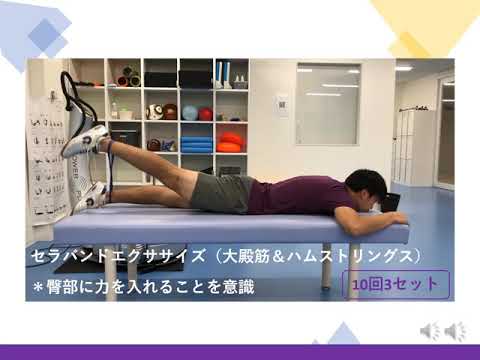医学科 【順天堂大学】膝前十字靭帯再建術後リハビリテーション（初期：術後～４週）