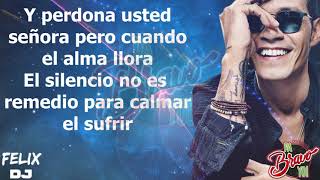 HASTA AYER -  MARC ANTHONY  - LETRA