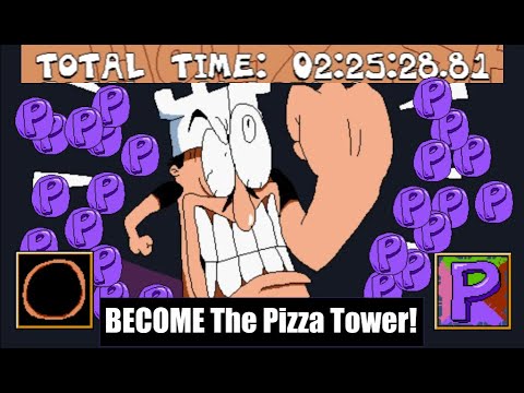 Pizza Tower - All P Ranks Speedrun 2:25:28