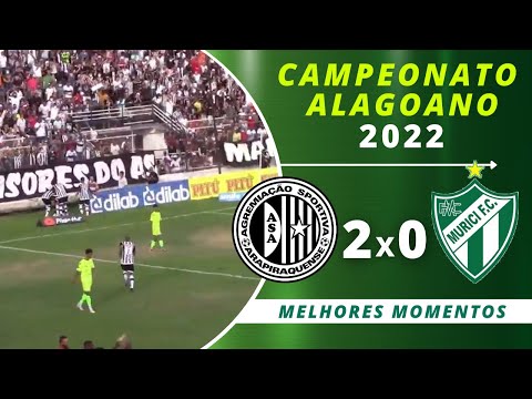ASA 2 X 0 MURICI | CAMPEONATO ALAGOANO 2022 | 30/01/22