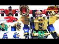 Chouriki Sentai Ohranger DX Red Puncher DX Red Battle Zord Zeo Mega Battlezord Wotafa S Review