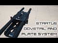 Stratus Arri Standard 10 in. Dovetail w/ 15mm Baseplate and Rods