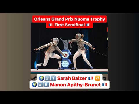 Orleans Grand Prix 2023 SWS - L4 - Sara Balzer FRA v Manon Apithy-Brunet FRA