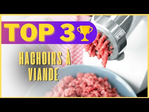Meilleurs hachoirs à viande 2025 : mon top 3 testé