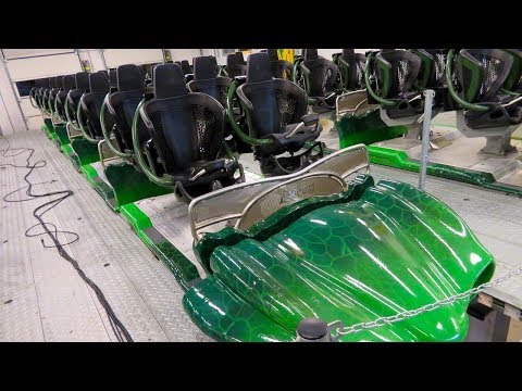 Liseberg Behind The Scenes | Helix Transfer Track